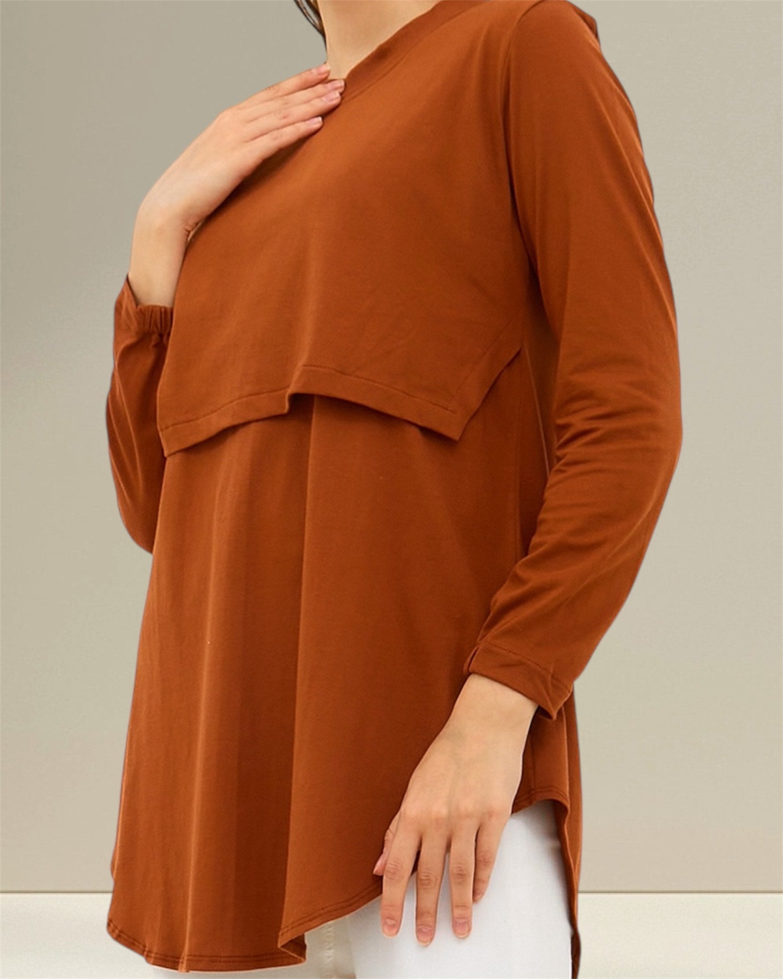 Nursing Tops, Nursing Dresses, and Nursing Dress Breastfeeding Styles for Easy Access